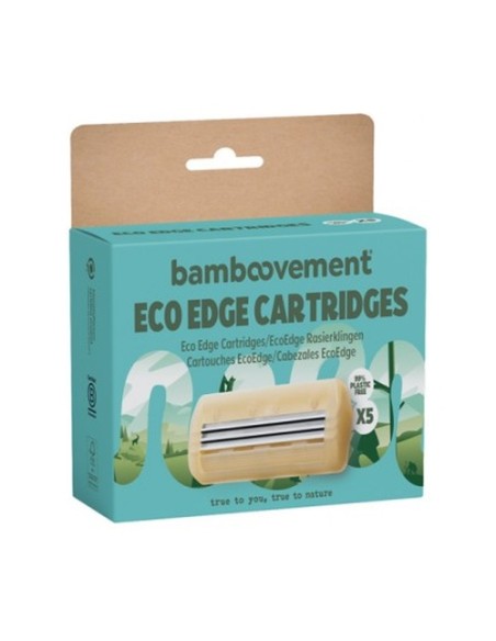 Cabezales para maquinilla de afeitar EcoEdge 6 unidades BAMBOOVEMENT