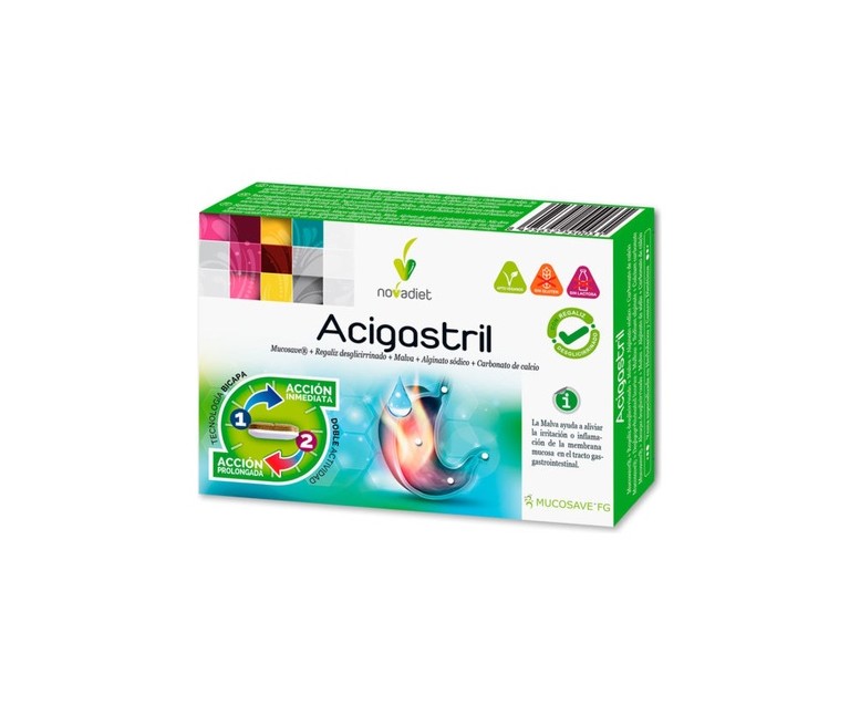 Acigastril bienestar gástrico 30 comprimidos Nova Diet