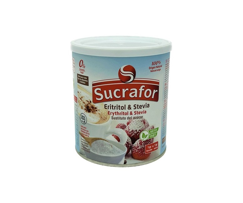 Sucrafor (eritritol y stevia) 500 g Sucrafor