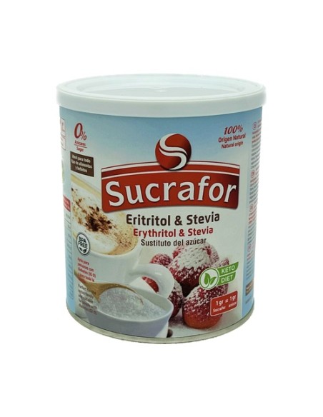 Sucrafor (eritritol y stevia) 500 g Sucrafor