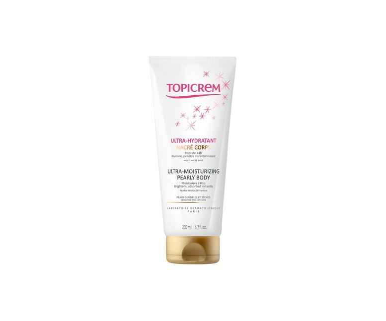 Topicrem Uh Emusión Cremosa Efecto Nacarado 200 ml de crema Topicrem