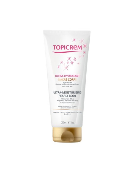 Topicrem Uh Emusión Cremosa Efecto Nacarado 200 ml de crema Topicrem