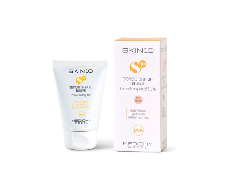 Skin10 fotoprotector SPF50+ Bb cream 50 ml de crema MEDICHY MODEL