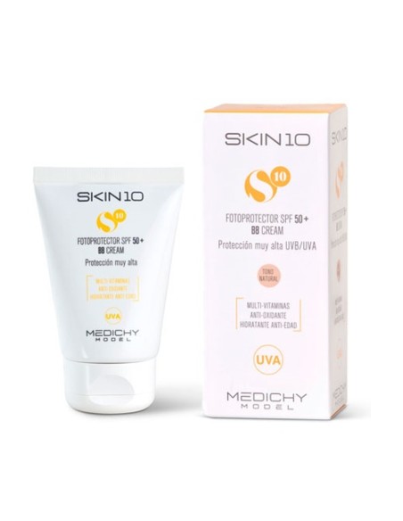 Skin10 fotoprotector SPF50+ Bb cream 50 ml de crema MEDICHY MODEL