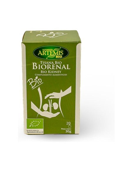 Biorenal T depura riñones Bio 20 bolsitas infusoras Artemis