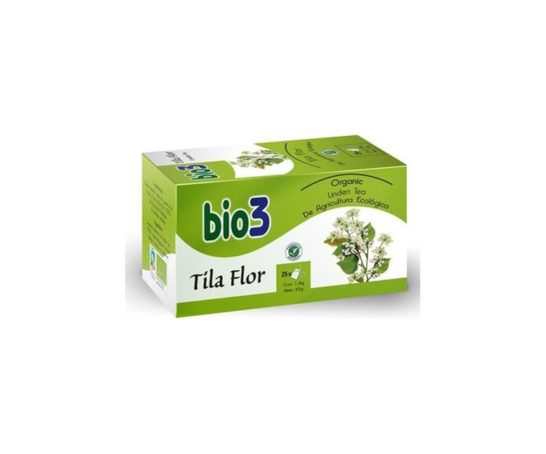 Bio3 Tila Flor 25 bolsitas infusoras Bio3