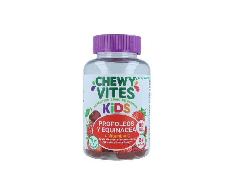 Propóleo y equinácea + vitamina C 60 gominolas Chewy Vites