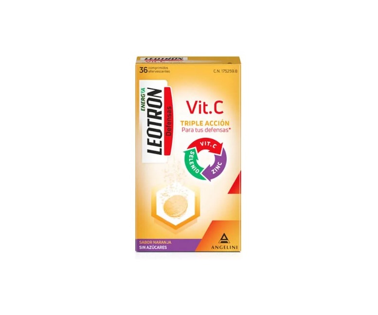Leotron Angelini Vit. C 36 comprimidos (Naranja) Leotron