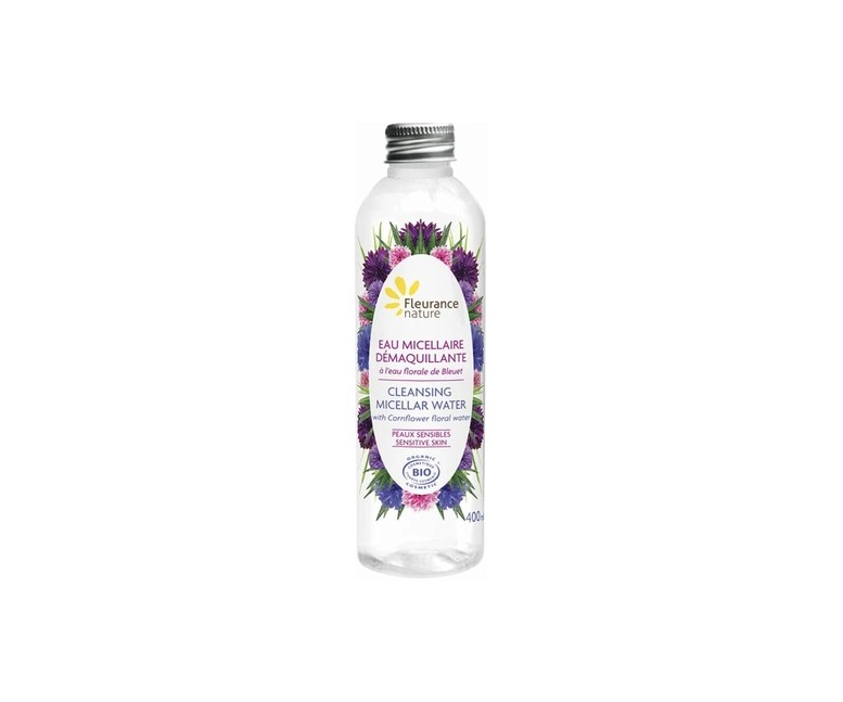 Agua micelar desmaquillante aciano Bio 400 ml Fleurance Nature