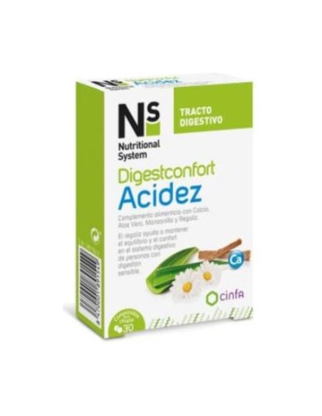 Digestconfort acidez 30 comprimidos NS