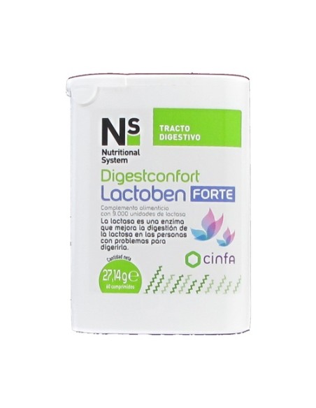 Digestconfort Lactoben Forte 60 comprimidos Nutritional System