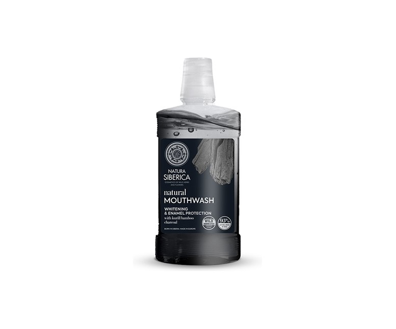 Enjuague bucal blanqueante y protector del esmalte 520 ml Natura Siberica