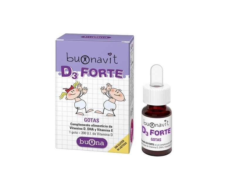 Buonavit d3 forte huesos y dientes 12 ml Buona