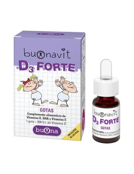 Buonavit d3 forte huesos y dientes 12 ml Buona
