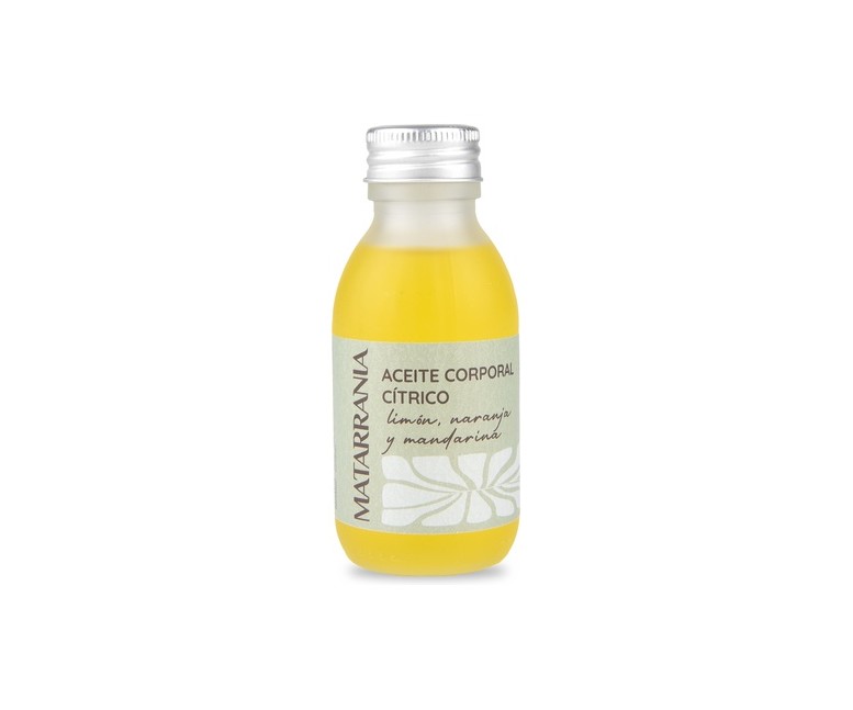Aceite hidratante corporal de limón, naranja y mandarina 100 ml Matarrania