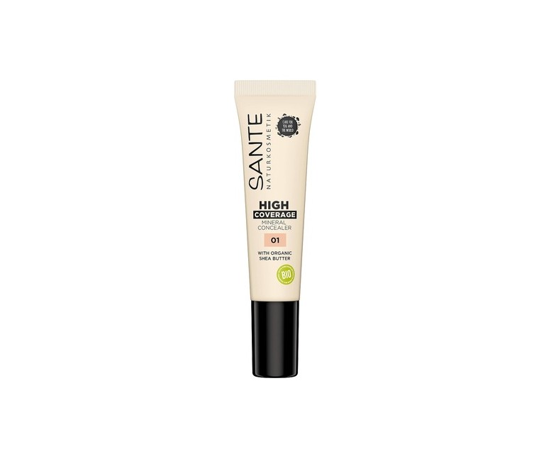 Corrector mineral alta cobertura 01 Neutral ivory 15 ml de crema Sante