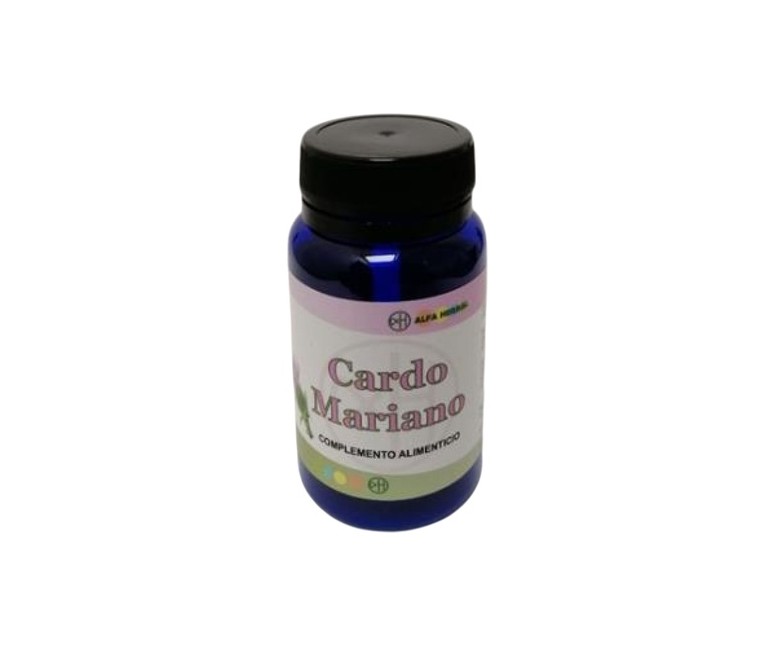 Cardo mariano hepatoprotector 60 cápsulas Alfa Herbal