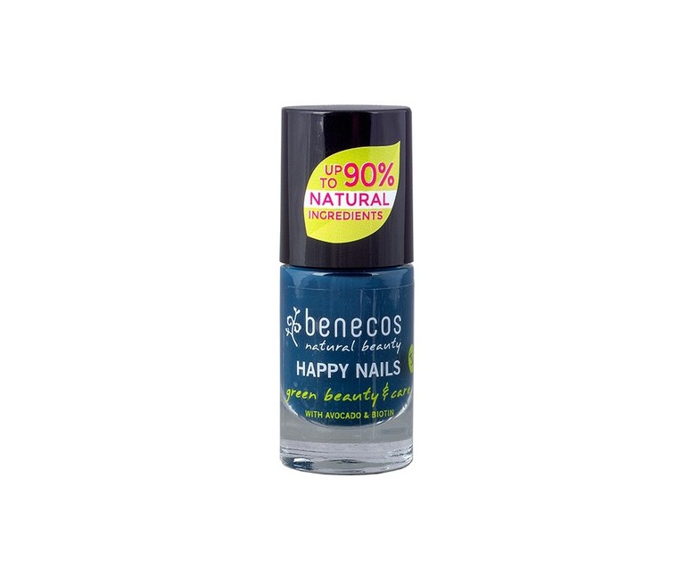 Esmalte de uñas azul nórdico 5 ml Benecos
