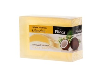 Jabón de glicerina con coco