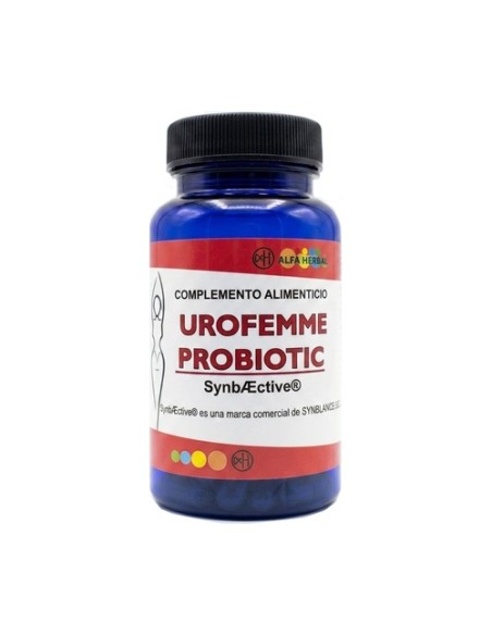 Urofemme probiotic 30 cápsulas vegetales Alfa Herbal