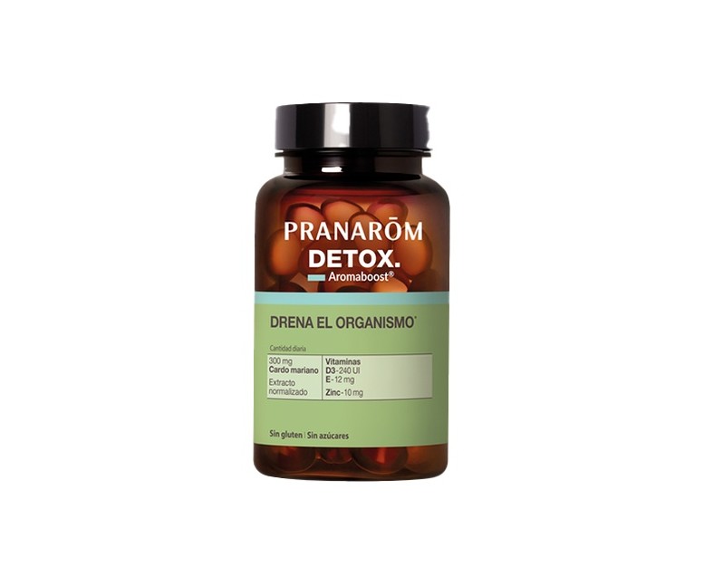 Aromaboost detox (eliminación de toxinas) 60 cápsulas Pranarom
