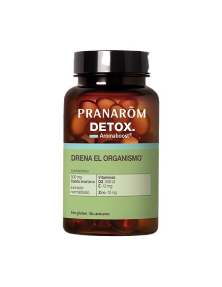 Aromaboost detox (eliminación de toxinas) 60 cápsulas Pranarom