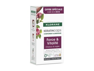 Keratincaps fuerza y vitalidad cabello y uñas