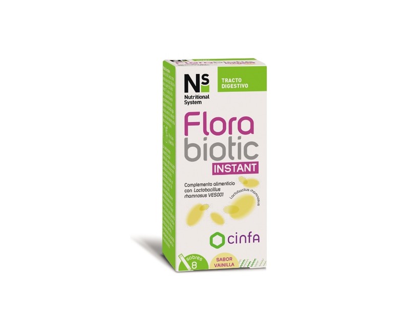 Flora biotic Instant 8 sobres (Vainilla) Nutritional System