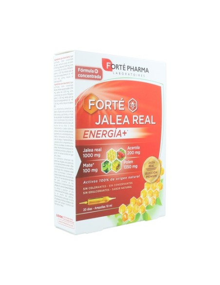 Forté Jalea Real Energía+ 20 ampollas de 15ml Forté Pharma