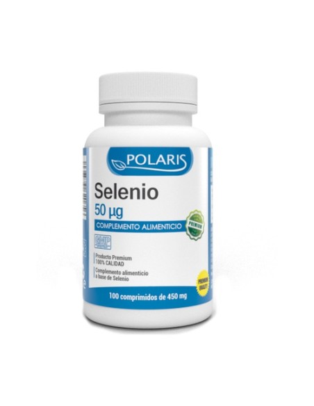 Selenio 100 comprimidos de 450mg Polaris