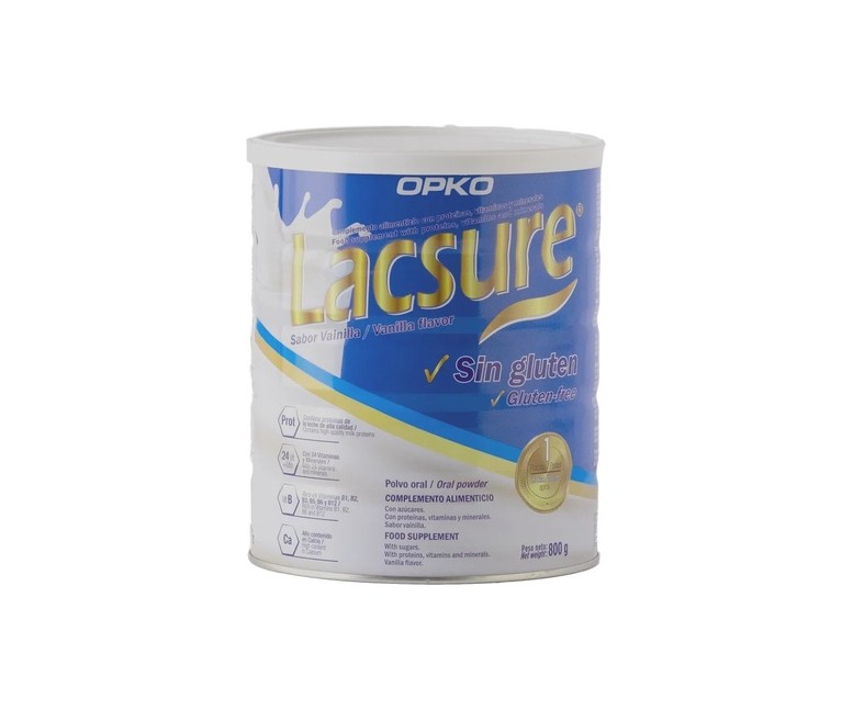 Lacsure sistema muscular 800 g de polvo (Vainilla) Arama