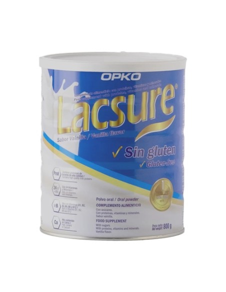 Lacsure sistema muscular 800 g de polvo (Vainilla) Arama
