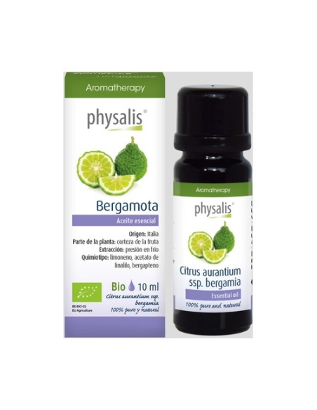 Aceite Esencial Bergamota Bio 10 ml Physalis