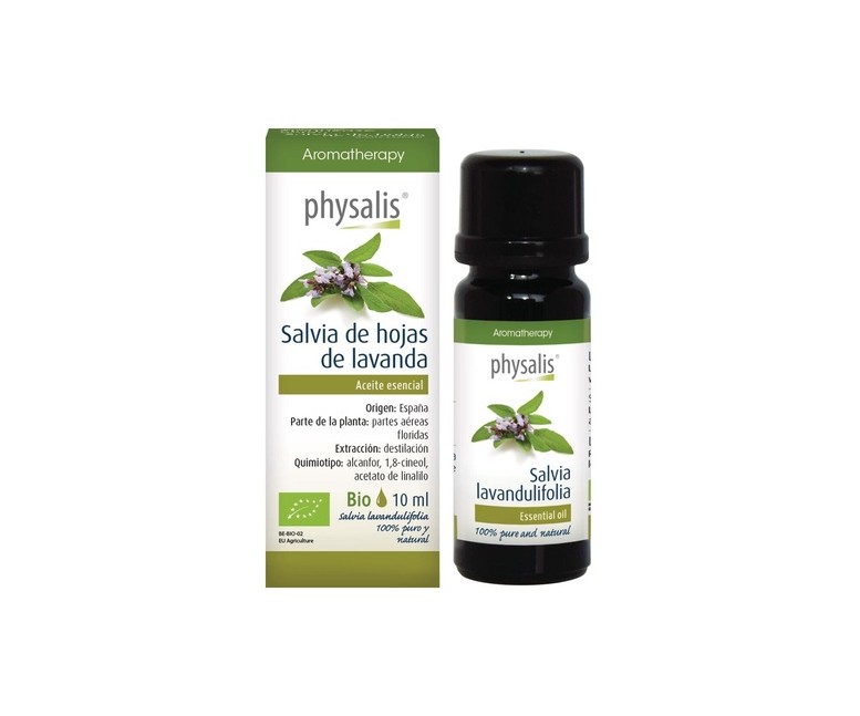 Esencia Salvia De Hoja De Lavanda Bio 10 ml Physalis