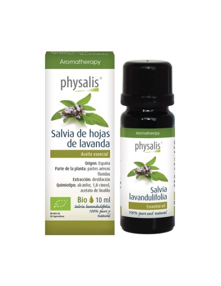 Esencia Salvia De Hoja De Lavanda Bio 10 ml Physalis