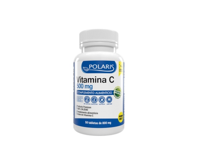 Vitamina C 500 mg 50 comprimidos de 500mg Polaris