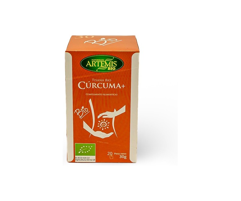 Infusión de cúcurma plus Bio 20 bolsitas infusoras Artemis