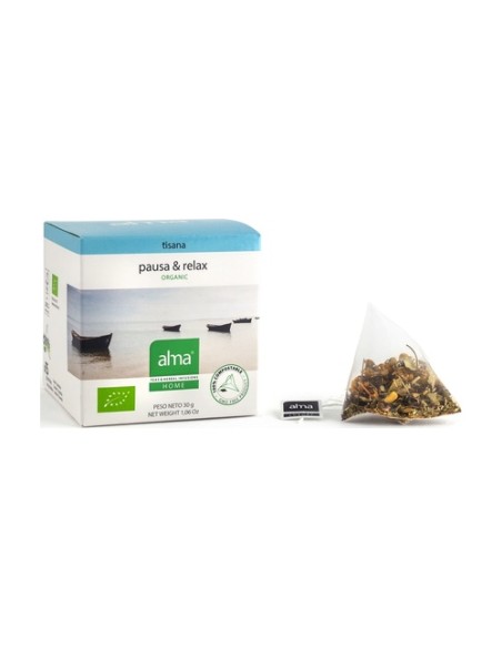 Infusión tisana relax 15 unidades de 2 g Alma Home
