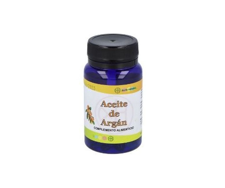 Aceite de argán 60 perlas Alfa Herbal