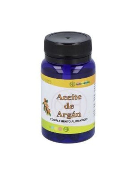 Aceite de argán 60 perlas Alfa Herbal
