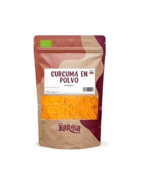 Cúrcuma en polvo Eco vegan 100 g de polvo Karma