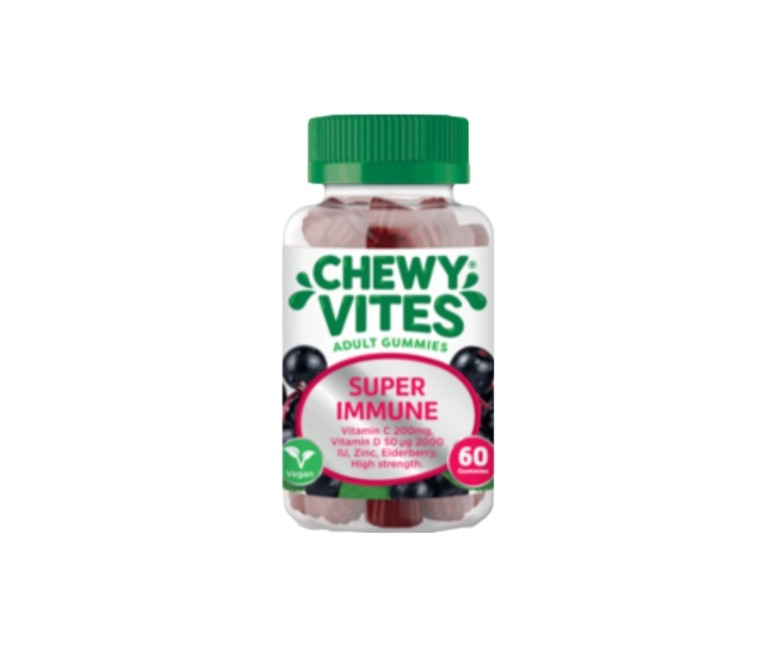 Super inmune multivitamínico para adultos 60 gominolas (Saúco) Chewy Vites