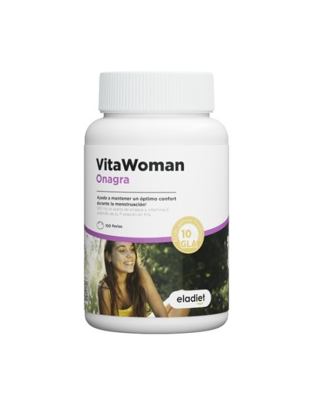 VitaWoman Onagra 100 perlas de 693.5mg Eladiet