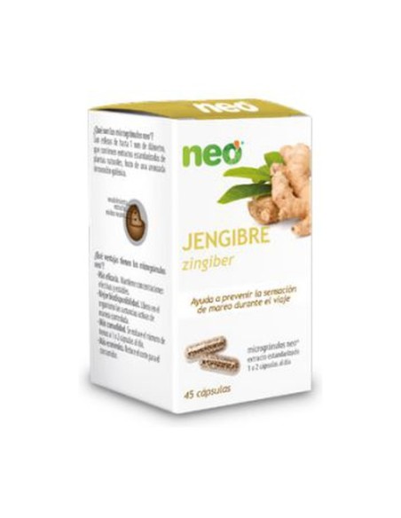 Jengibre 45 cápsulas Neo