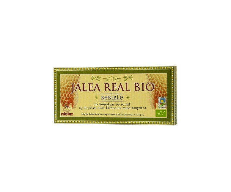 Jalea Real 1 gr Bio 20 ampollas Mielar