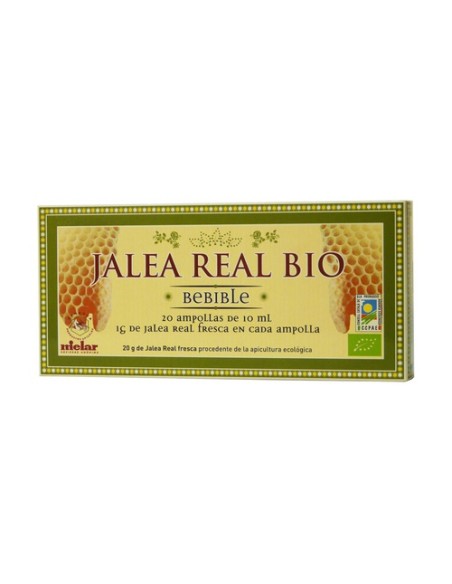 Jalea Real 1 gr Bio 20 ampollas Mielar
