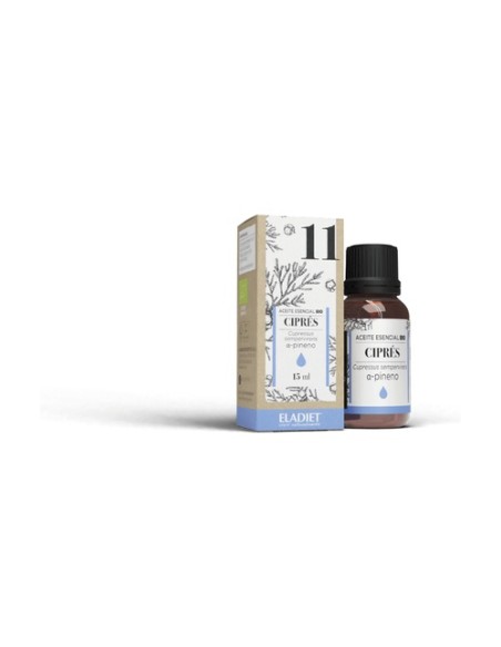 Esencia ciprés Bio 15 ml de aceite esencial Eladiet