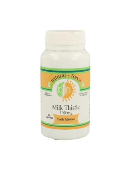Cardo Mariano (Milk Thistle) 60 cápsulas de 500mg Nutri-Force