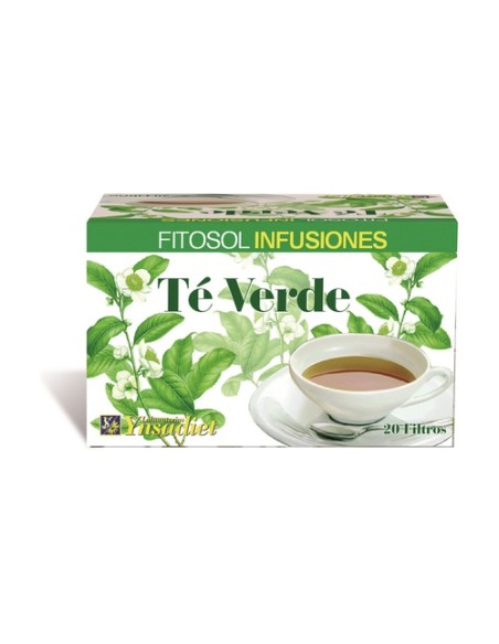 Infusiones Té Verde 20 bolsitas infusoras Fitosol