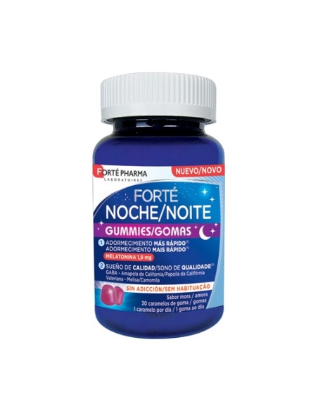 Gominolas Forté noche 30 gominolas (Mora) Forté Pharma